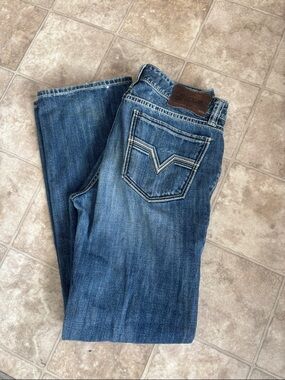 35x38 Rock and Roll Denim Jeans- relaxed straight leg
